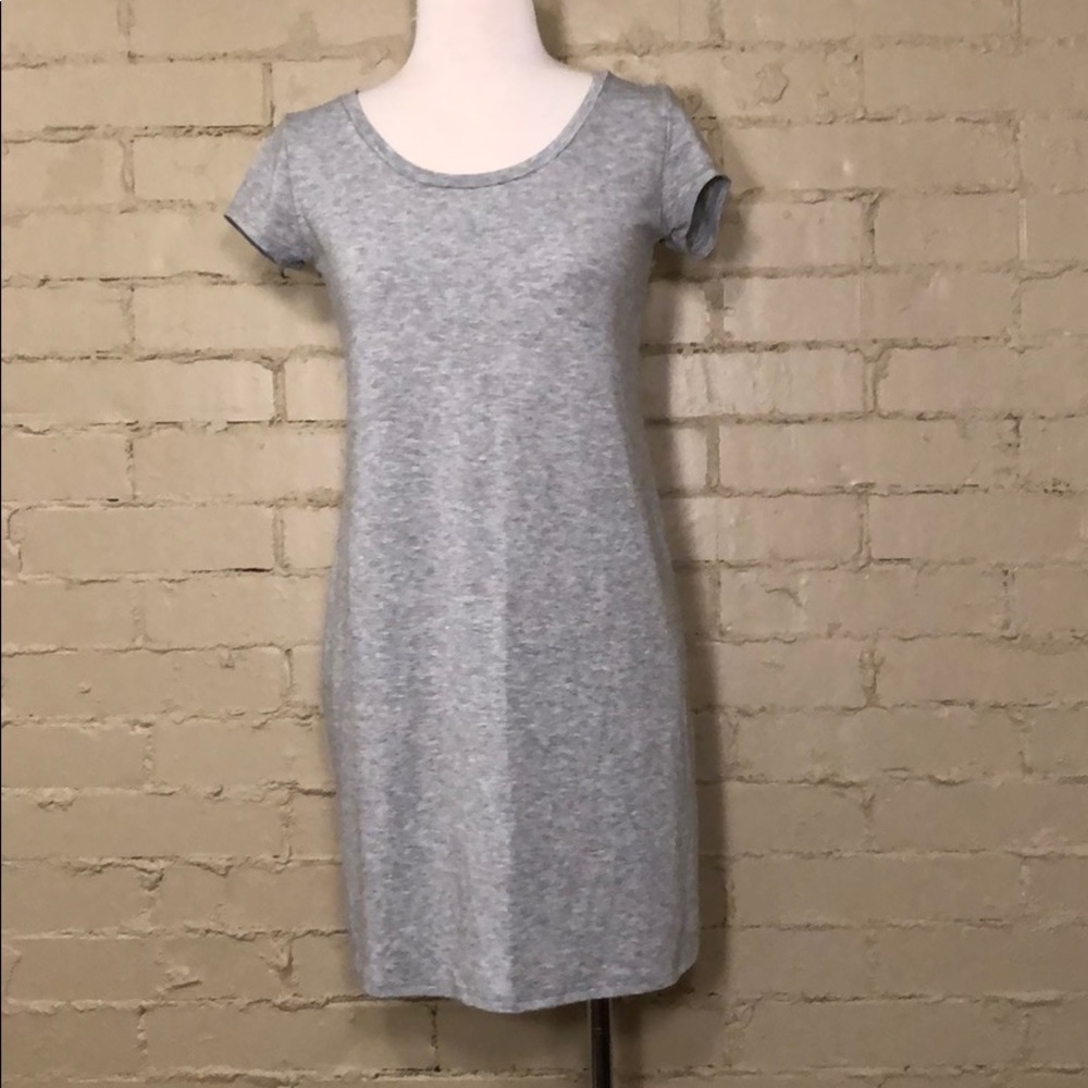 Mossimo Grey T-Shirt Dress. Size S.